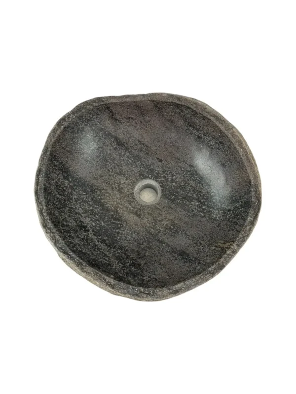 Chiuvetă din piatră de râu – realizată manual, design natural, nr. art. RS00607