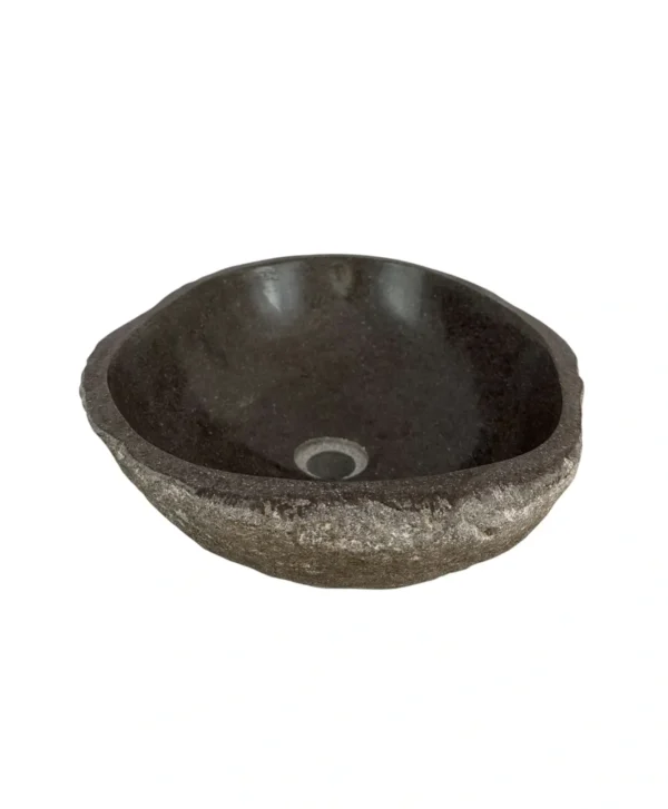 Chiuvetă din piatră de râu – lucrată manual, design natural Art. No.RS00621