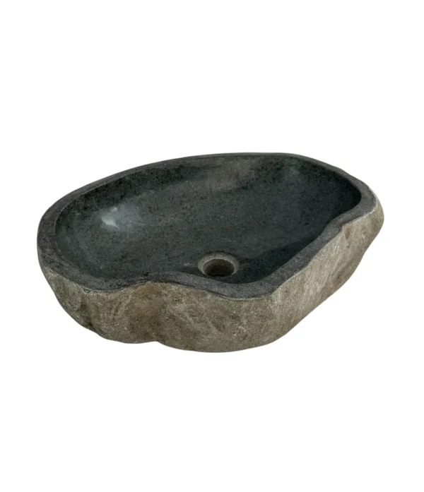 Chiuvetă din piatră de râu – lucrată manual, design natural Art. Nr. No.RS00622