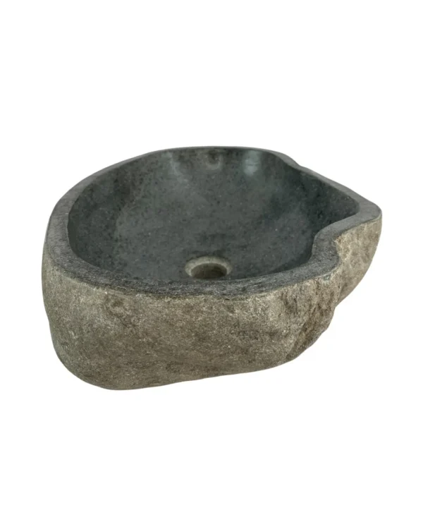 Chiuvetă din piatră de râu – lucrată manual, design natural Art. Nr. No.RS00622