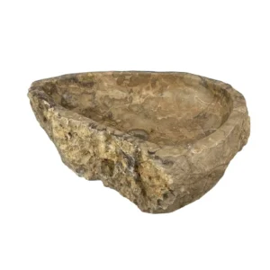 chiuvetă din marmură naturală realizată manual lavoar rustic din piatră pentru baie