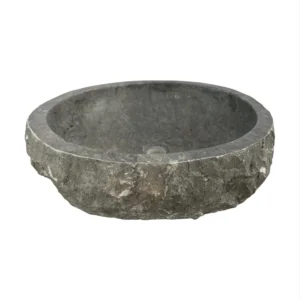 chiuvetă din marmură naturală cu exterior brut, texturat