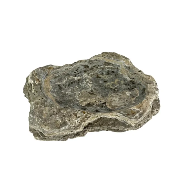 Tavă din onix natural – decor din piatră realizat manual | Art. Nr. OT00674