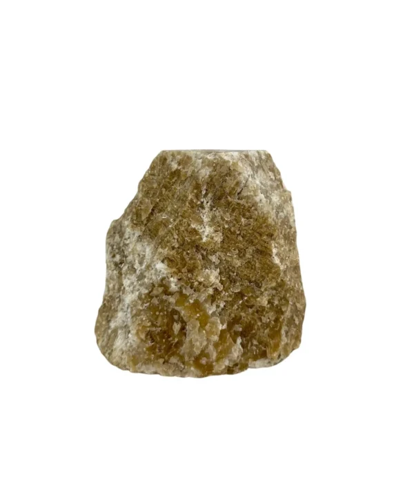 Suport pentru lumânare din onix – lucrat manual, paletă de culori unicăArt. Nr. OCH00631