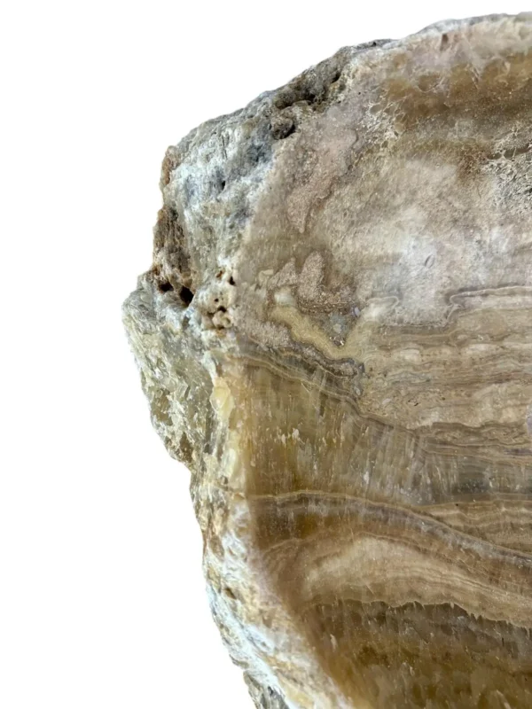 Chiuvetă din piatră de onix – realizată manual, design natural Nr. OS00678