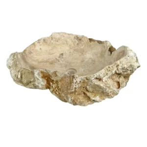 Cuvetă de baie din onix natural cu interior și exterior lustruit