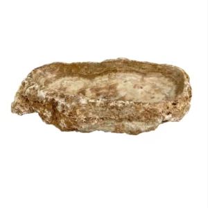 Cuvetă de baie din onix natural cu interior și exterior lustruit