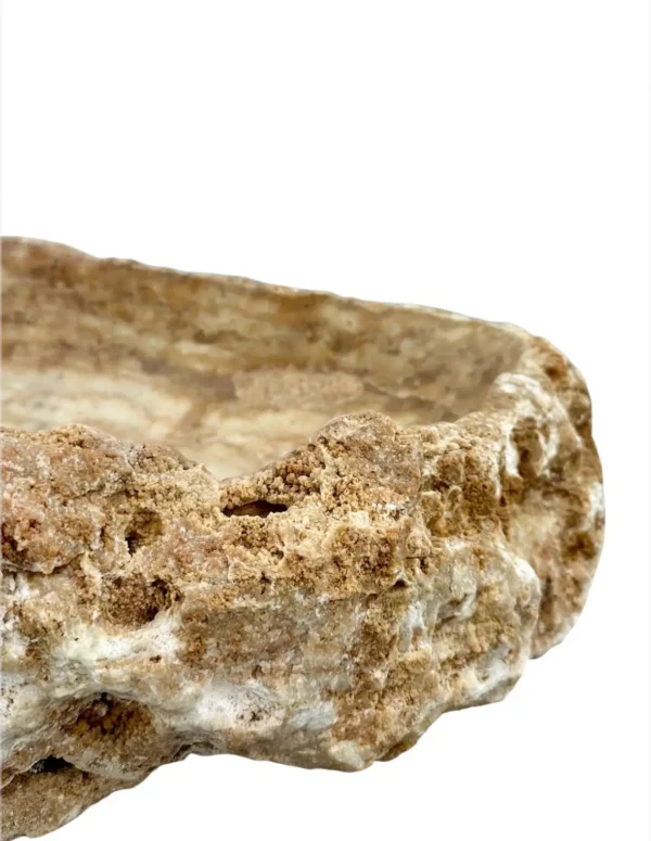 Chiuvetă lungă din onix – realizată manual, design natural | Art. Nr. OS00656