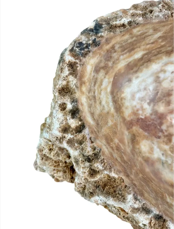 Chiuvetă lungă din onix – realizată manual, design natural | Art. Nr. OS00656