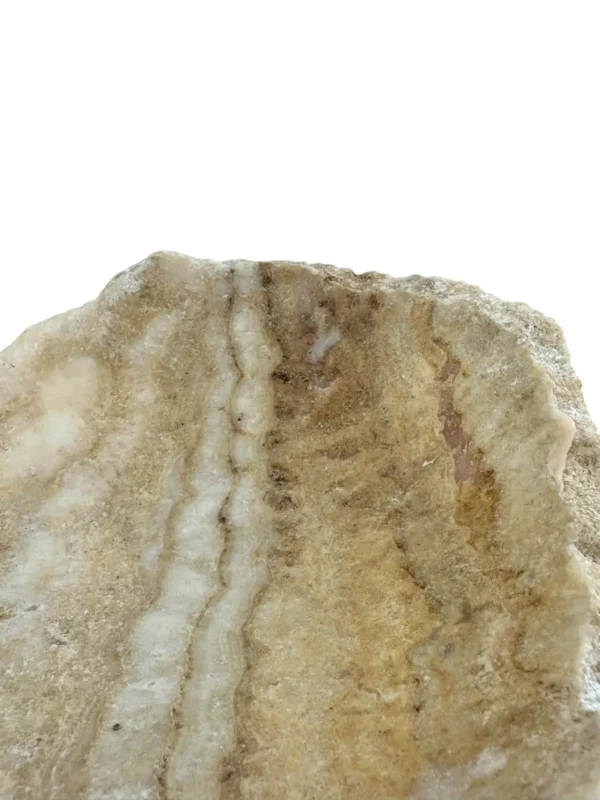 Tavă din onix natural, realizată manual | Art. Nr. OT00640