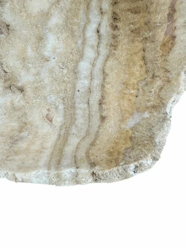 Tavă din onix natural, realizată manual | Art. Nr. OT00640