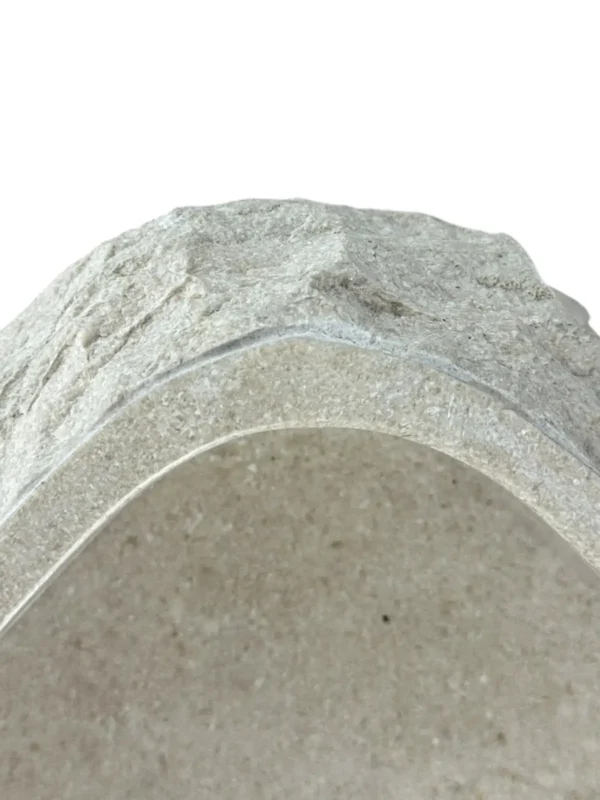 Chiuvetă dreptunghiulară din marmură naturală – design realizat manual | Art. Nr. MS00663