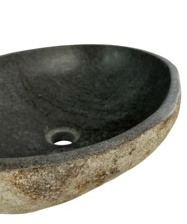 Chiuvetă din piatră de râu – lucrată manual, design natural Art. Nr. No.RS00634