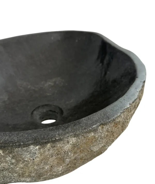 Chiuvetă din piatră de râu – lucrată manual, design natural Art. Nr. RS00646