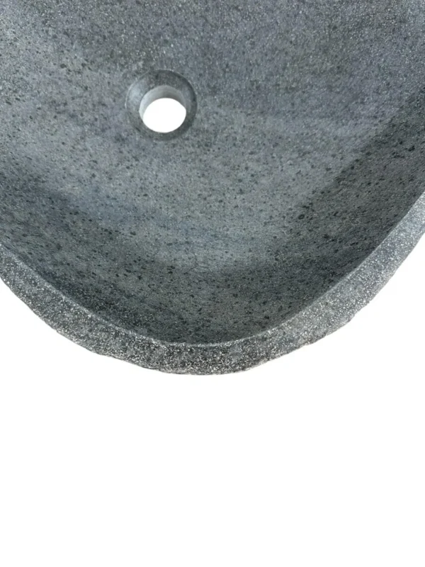 Chiuvetă din piatră de râu – lucrată manual, design natural Art. Nr. Nr. RS00648