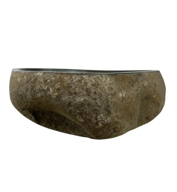 Chiuvetă din piatră de râu – lucrată manual, design natural Art. Nr. Nr. RS00666