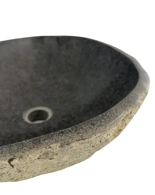 Chiuvetă din piatră de râu – lucrată manual, design natural Art. Nr. RS00685