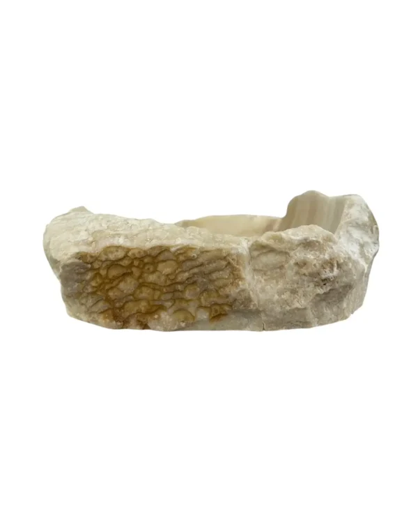 Tavă din onix natural, realizată manual | Art. Nr. OT00707